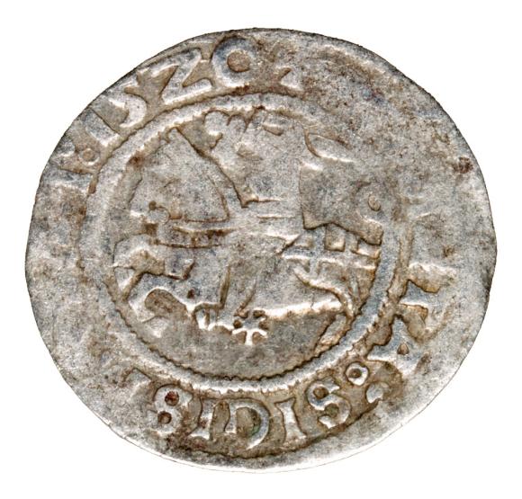 Półgrosz 1520 Zygmunt I Stary Litwa Wilno