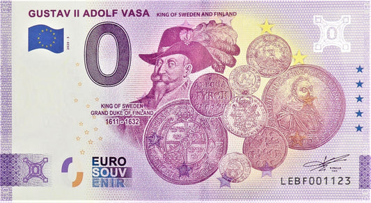 0 Euro - Gustaw II Adolf Waza - Finlandia - 2020