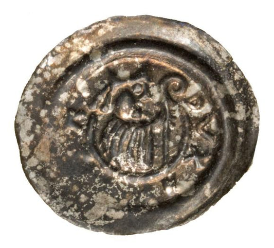 Brakteat Leszek Biały Biskup