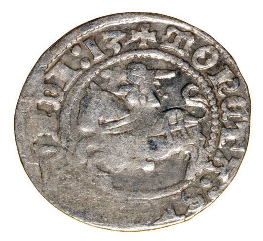 Półgrosz 1513 Zygmunt I Stary Litwa Wilno