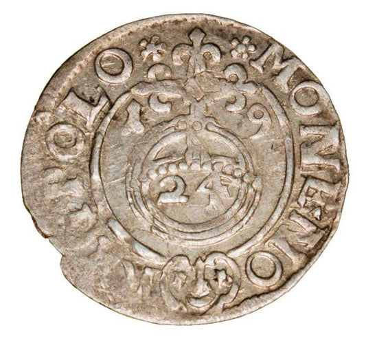 Półtorak 1619 Zygmunt III Waza Polska Bydgoszcz