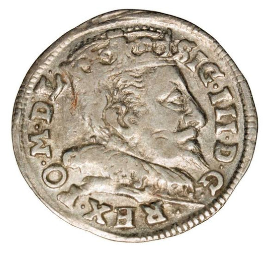Trojak 1594 Zygmunt III Waza Polska Wilno