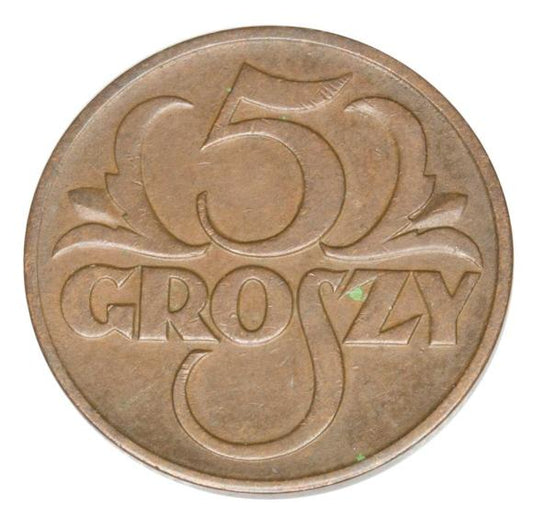5 groszy 1936 II RP Warszawa