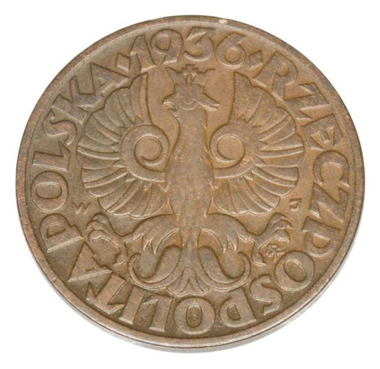 5 groszy 1936 II RP Warszawa
